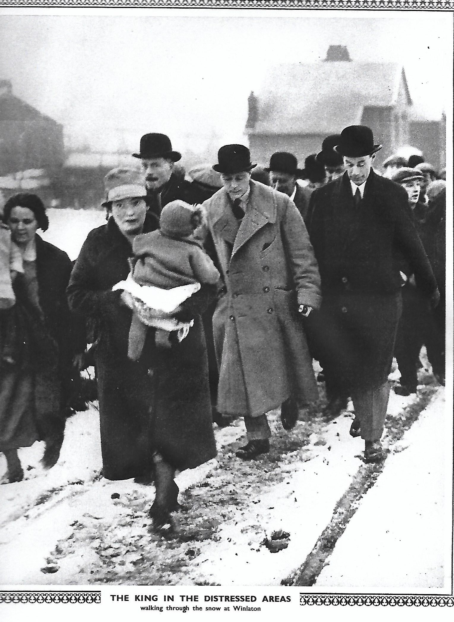 Visit By The Prince Of Wales In 1929