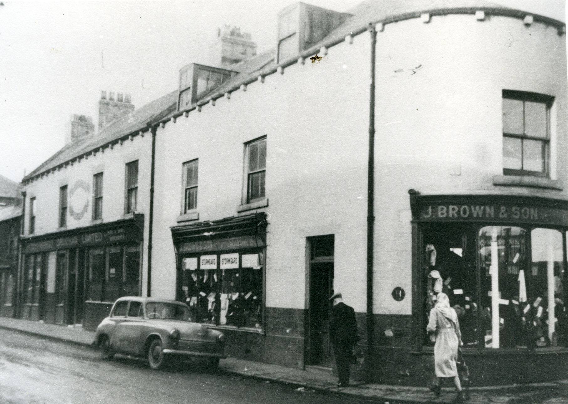 Martin’s Memories – Blaydon Town Centre. Walter Willson’s To Danny Brown.