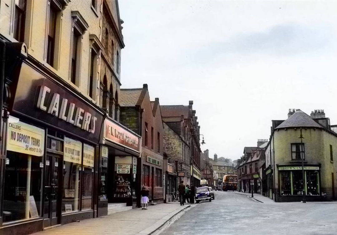 Martin’s Memories – Blaydon Town Centre from Callers to the Coop Drapers